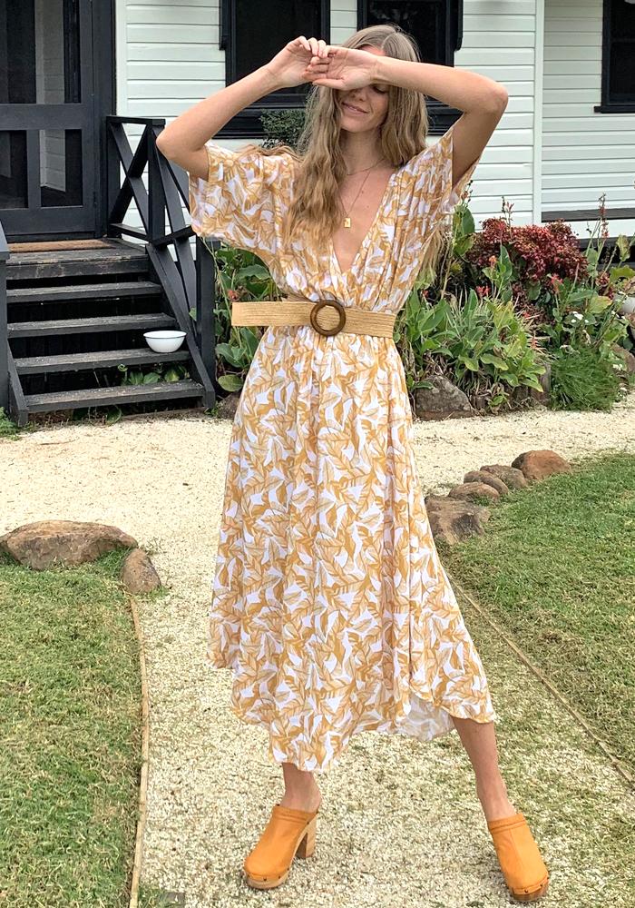Boho Midi Dress | Bohemian and Hippie Midi Dress  Boho Clothing